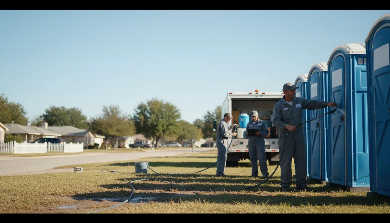 Long-Term Portable Toilet Rental in Ballwin, MO near me